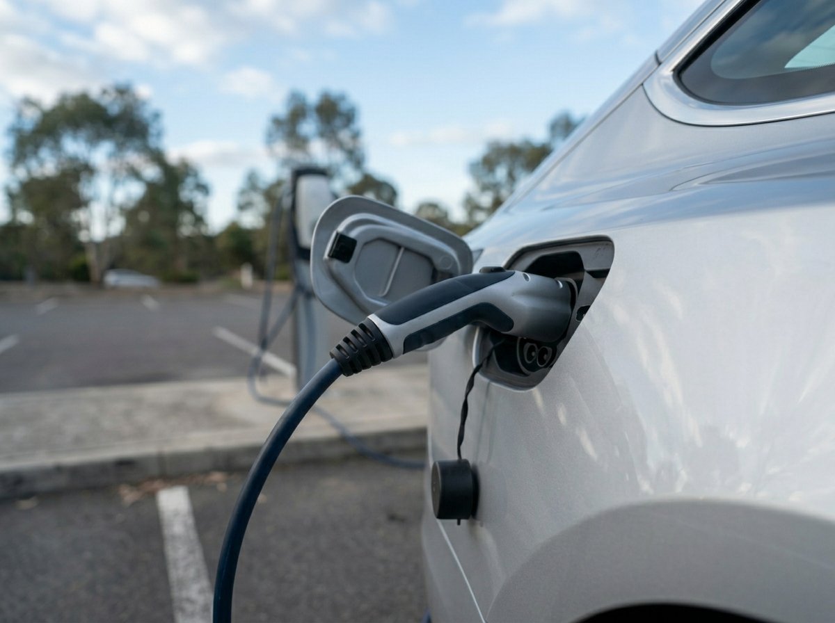 Electric vehicle charging at East Coast Parking Brisbane
