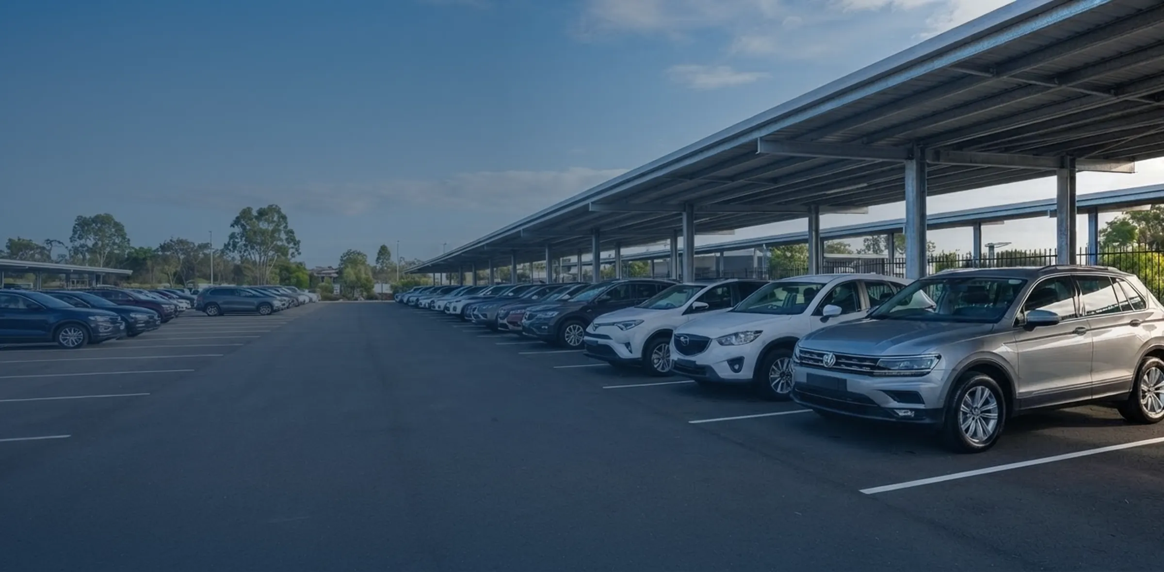 Secure undercover car park at East Coast Parking near the Brisbane cruise terminal