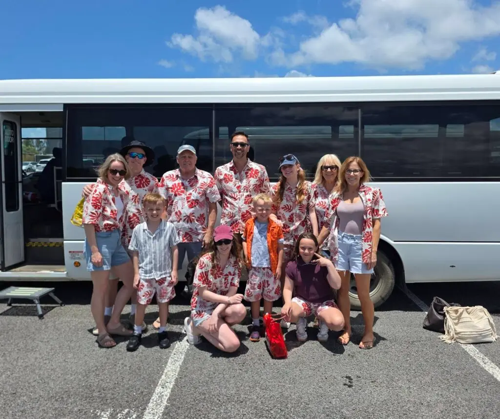 Complimentary shuttle service from East Coast Parking to the Brisbane International Cruise Terminal