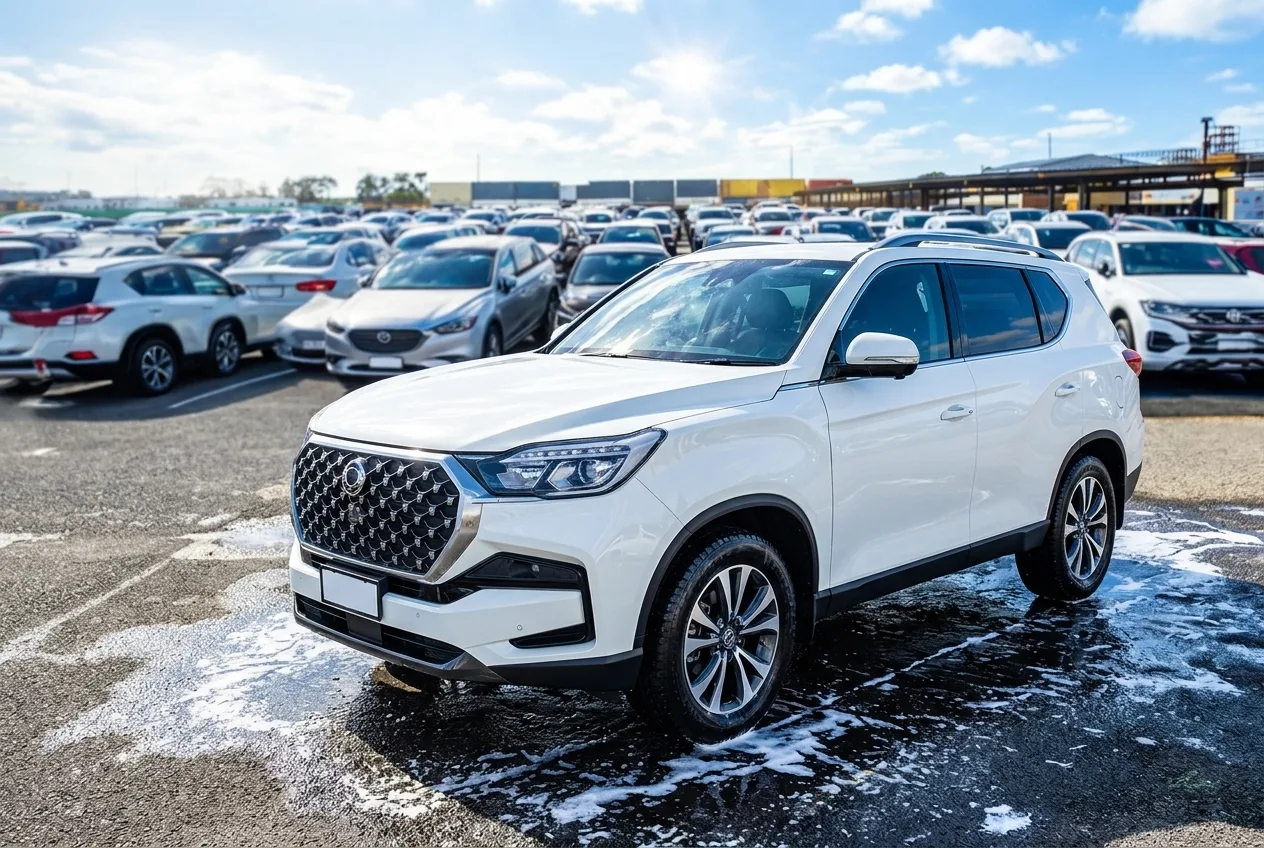 Vehicle detailing at East Coast Parking Brisbane